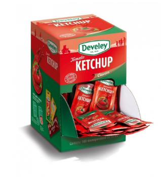 Ketchup Develey Squeeze  Monodose 10ml x 200pz