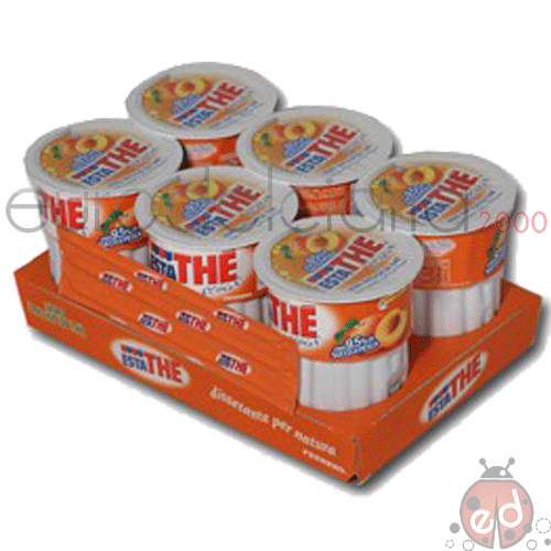 Estathè Pesca Bicchiere 200ml 6 pz
