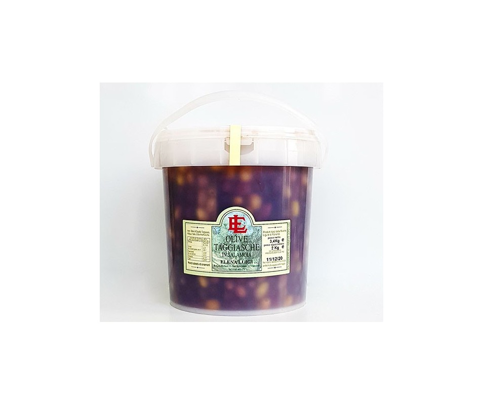 Olive taggiasche in olio 1kg